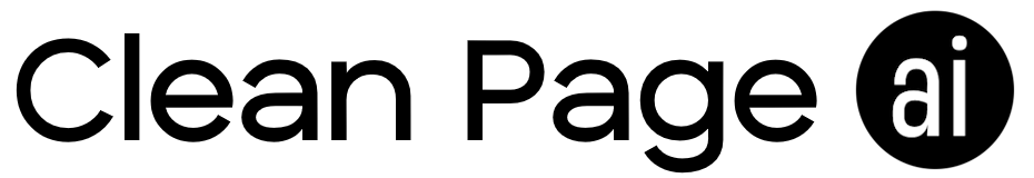 Clean Page AI logo