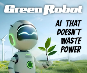 Green Robot 300x250 ad