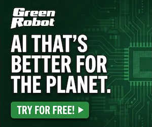 Green Robot 300x250 ad