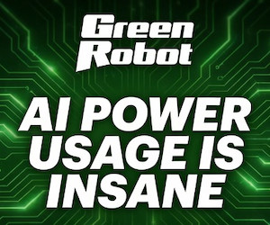 Green Robot 300x250 ad